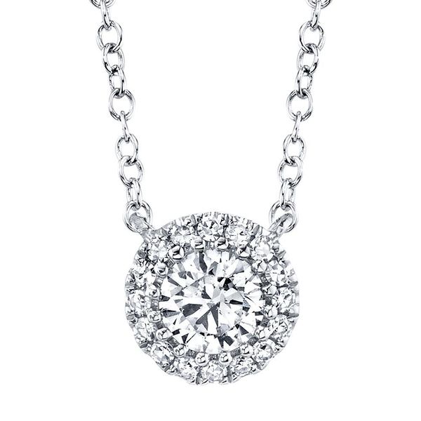 Diamond Halo Necklace David Douglas Diamonds & Jewelry Marietta, GA