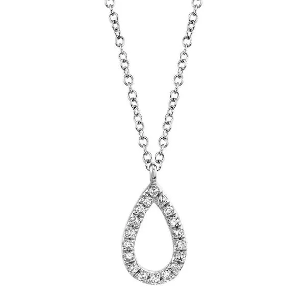 0.06CT DIAMOND PEAR NECKLACE David Douglas Diamonds & Jewelry Marietta, GA