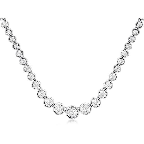 Graduated Tennis Necklace | 1 1/2 ctw David Douglas Diamonds & Jewelry Marietta, GA