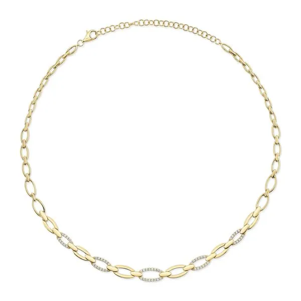 14k Link Necklace