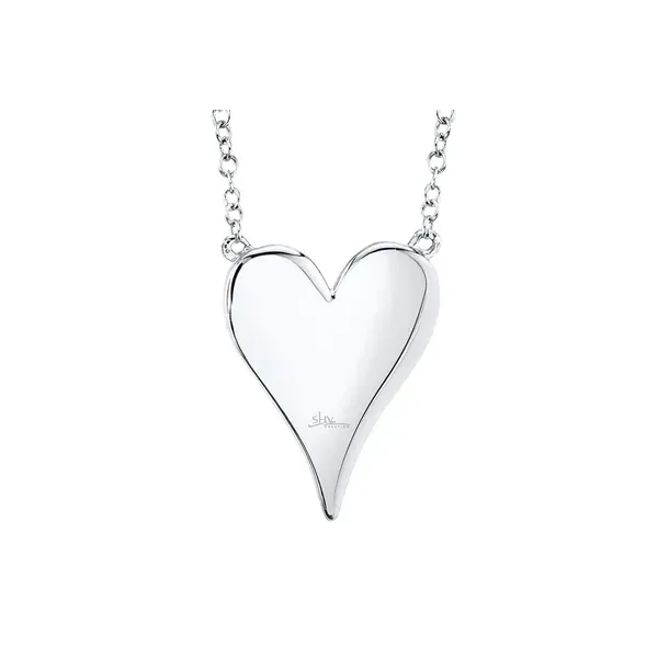 Pave Heart Necklace thumb image 3