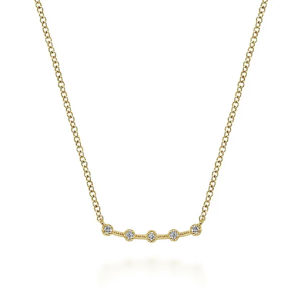 Spaced Out Bar Necklace