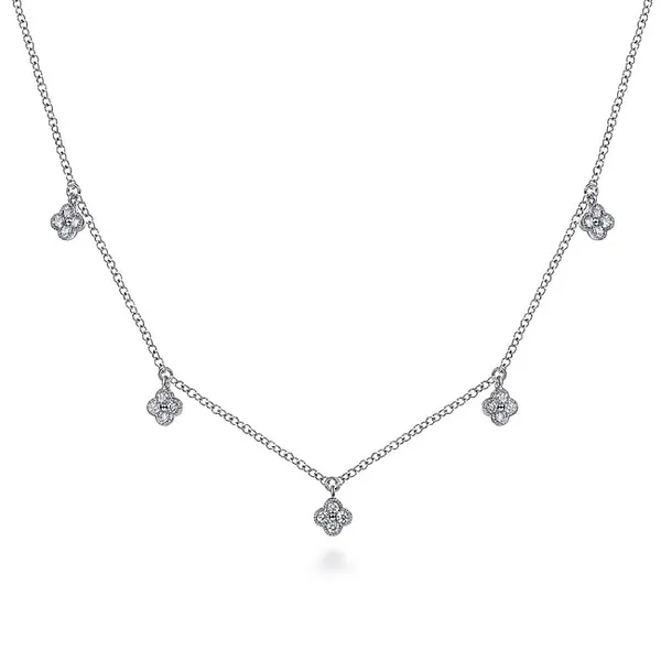 Clover Dangle Necklace