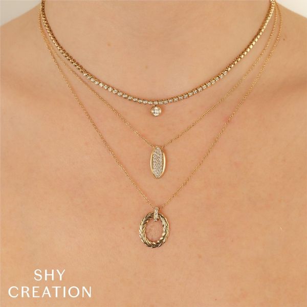 Bezel Necklace Image 2 David Douglas Diamonds & Jewelry Marietta, GA