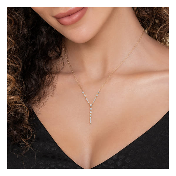 Gaby Station Y Necklace Image 3 David Douglas Diamonds & Jewelry Marietta, GA