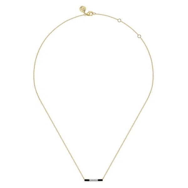 Gaby Bar Necklace Image 2 David Douglas Diamonds & Jewelry Marietta, GA