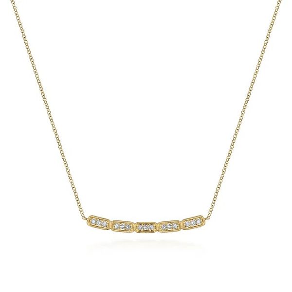 Vintage Style Bar Necklace David Douglas Diamonds & Jewelry Marietta, GA