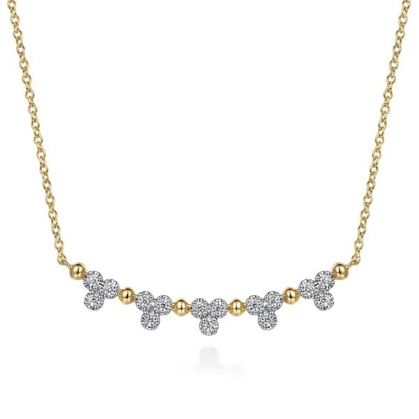 Bujukan Trio Station Bar Necklace David Douglas Diamonds & Jewelry Marietta, GA