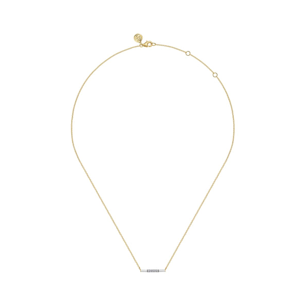Petite Bar Necklace Image 2 David Douglas Diamonds & Jewelry Marietta, GA