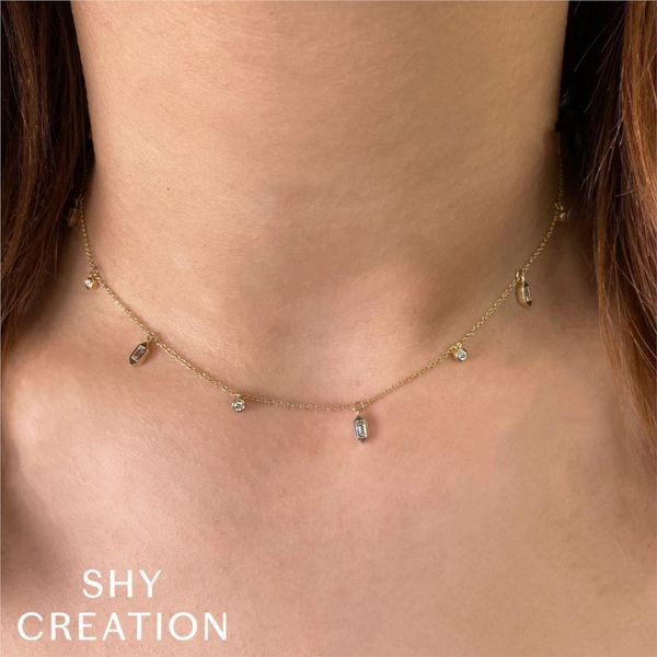 Baguette Bezel Necklace Image 2 David Douglas Diamonds & Jewelry Marietta, GA