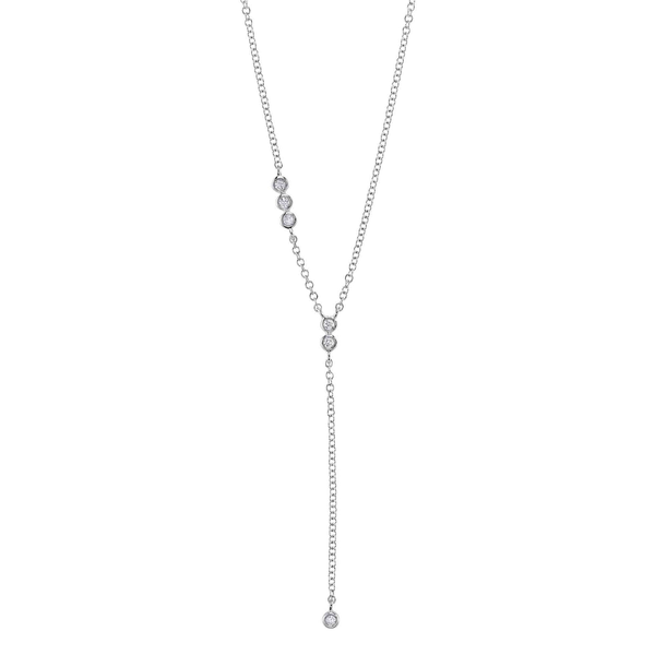 Bezel Lariat Necklace David Douglas Diamonds & Jewelry Marietta, GA
