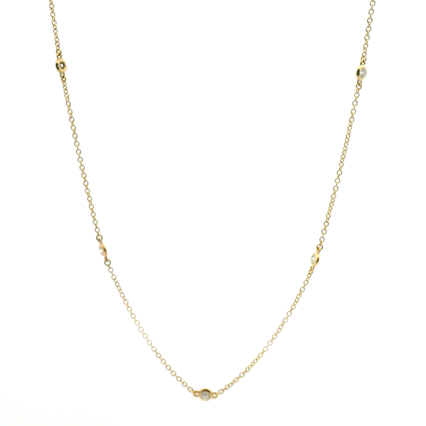 Classic Station Necklace | 1/4 ctw Image 4 David Douglas Diamonds & Jewelry Marietta, GA