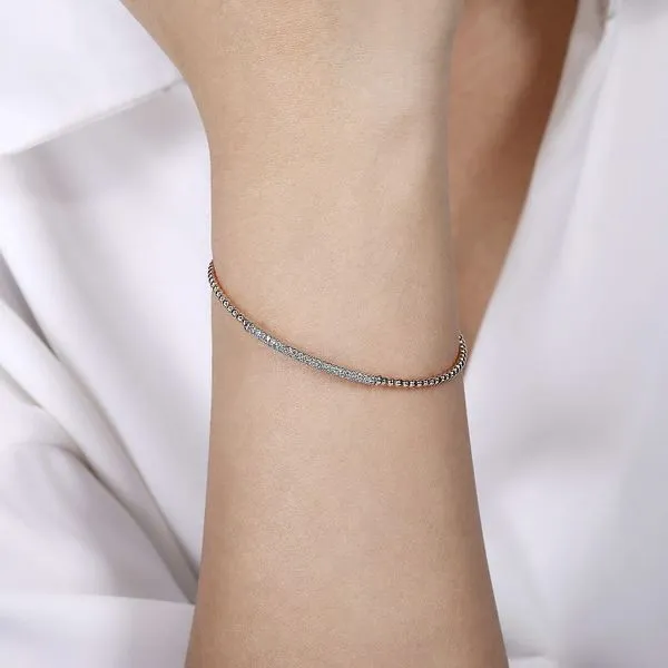Bujuakan Bead Open Bangle Image 4 David Douglas Diamonds & Jewelry Marietta, GA