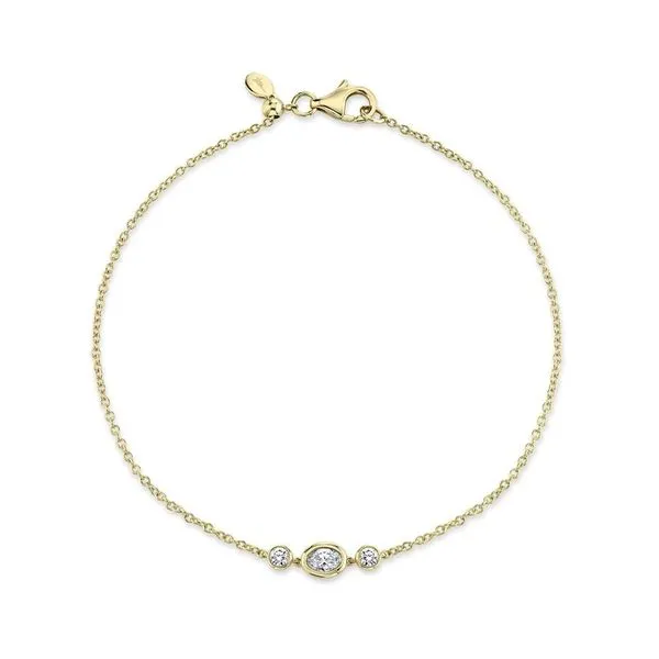 14k Bezel Bracelet David Douglas Diamonds & Jewelry Marietta, GA