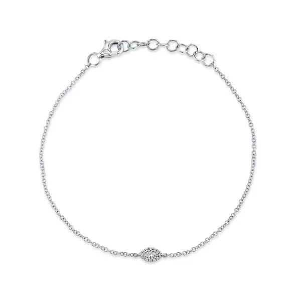 14k Halo Bracelet