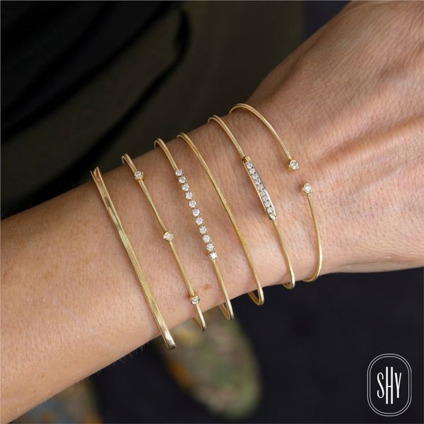 Corelli Bangle Bracelet | 4mm Image 2 David Douglas Diamonds & Jewelry Marietta, GA