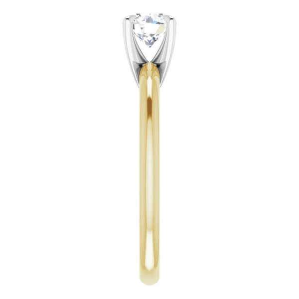 14k 3/4 CT 4-Prong Solitaire Engagement Ring Image 5 David Douglas Diamonds & Jewelry Marietta, GA