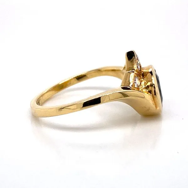 18k Montana Sapphire Ring