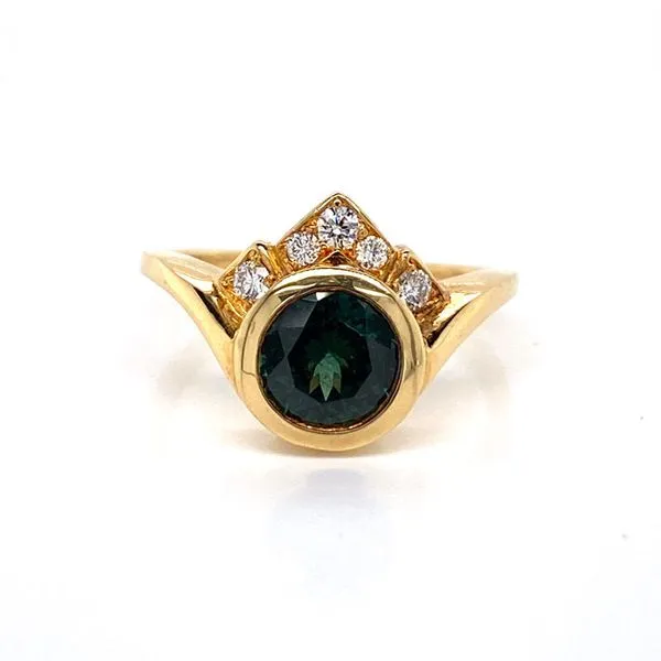 18k Montana Sapphire Ring