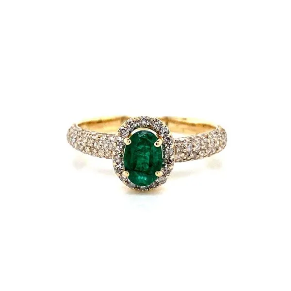 14k Emerald Ring thumb image 1