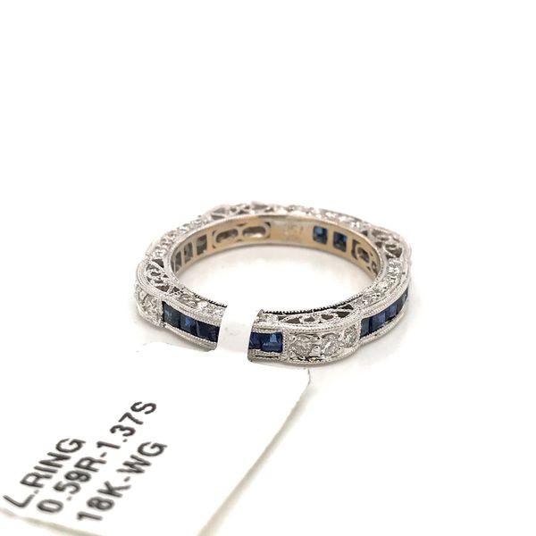 18k White Gold Eternity Style Ring Image 4 David Douglas Diamonds & Jewelry Marietta, GA