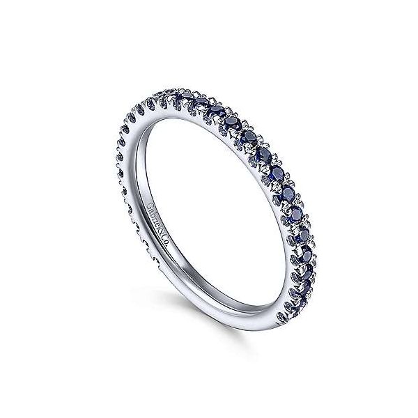 14k Birthstone Stackable Ring | September Image 3 David Douglas Diamonds & Jewelry Marietta, GA