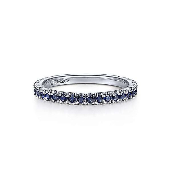14K White Gold Sapphire Ring | November David Douglas Diamonds & Jewelry Marietta, GA