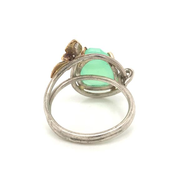 Silver & 14k Entwined Garen Ring Image 4 David Douglas Diamonds & Jewelry Marietta, GA