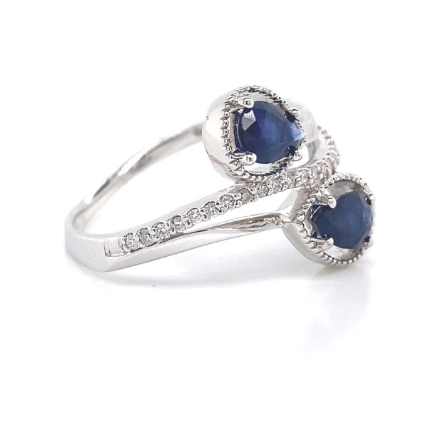 14k Bypass Style Gemstone Ring Image 2 David Douglas Diamonds & Jewelry Marietta, GA