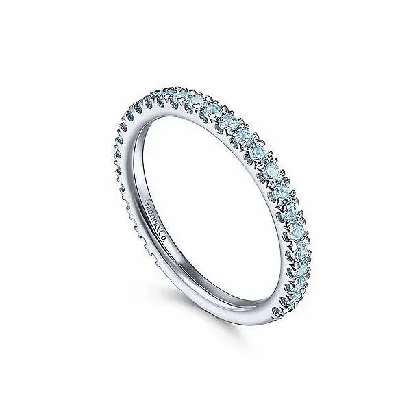 14k Birthstone Stackable Ring | December Image 3 David Douglas Diamonds & Jewelry Marietta, GA