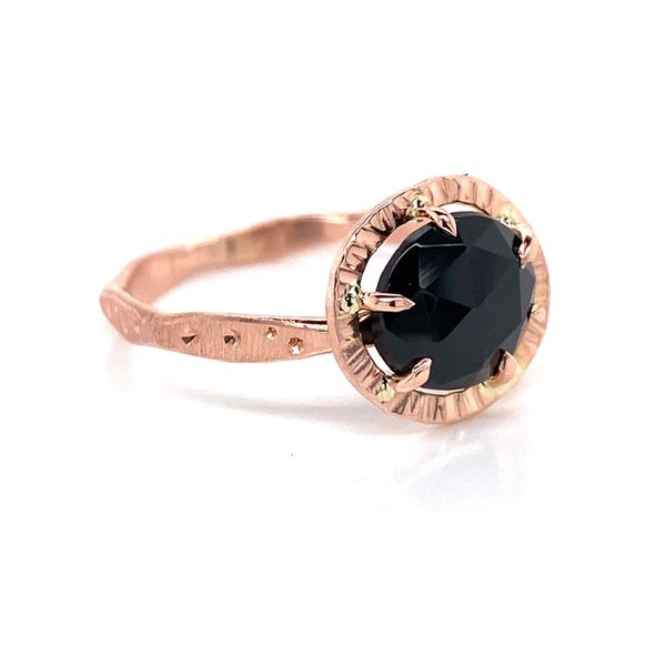 14k Black Spinel Ring Image 2 David Douglas Diamonds & Jewelry Marietta, GA