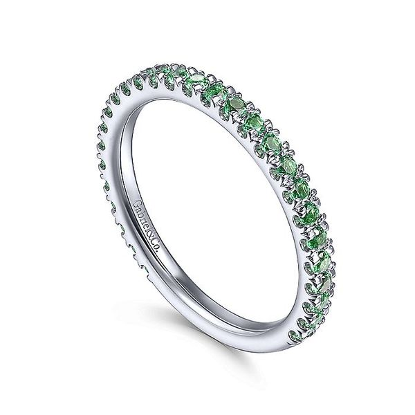 14k Birthstone Stackable Ring | May Image 3 David Douglas Diamonds & Jewelry Marietta, GA
