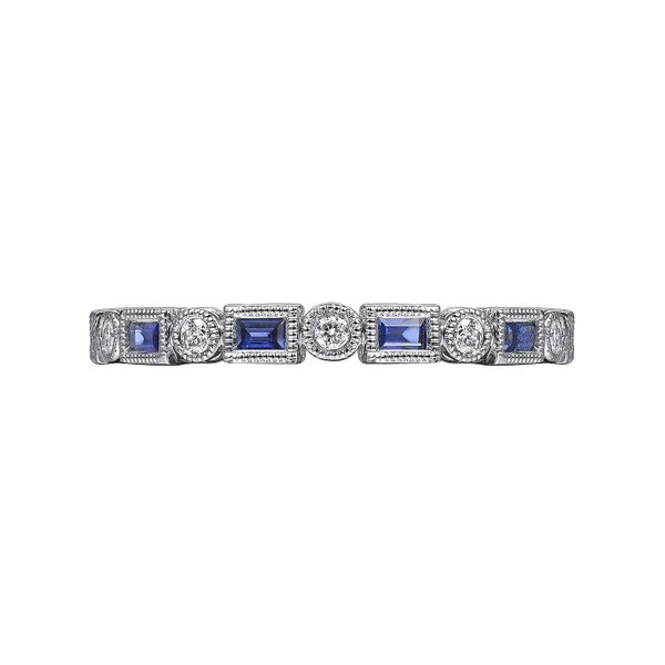 Sapphire Stackable Ring Image 5 David Douglas Diamonds & Jewelry Marietta, GA