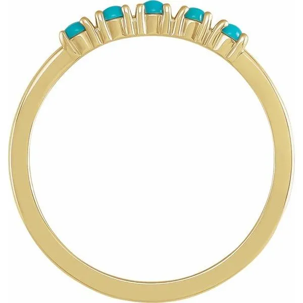 Turquoise Stackable Ring thumb image 2
