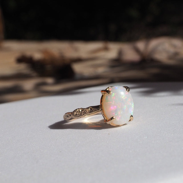 Handmade Stardust Ring Image 4 David Douglas Diamonds & Jewelry Marietta, GA