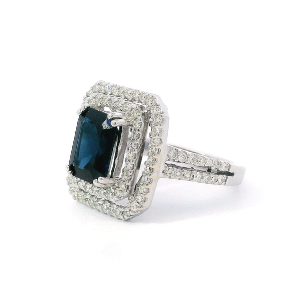 Double Halo Cocktail Ring Image 2 David Douglas Diamonds & Jewelry Marietta, GA