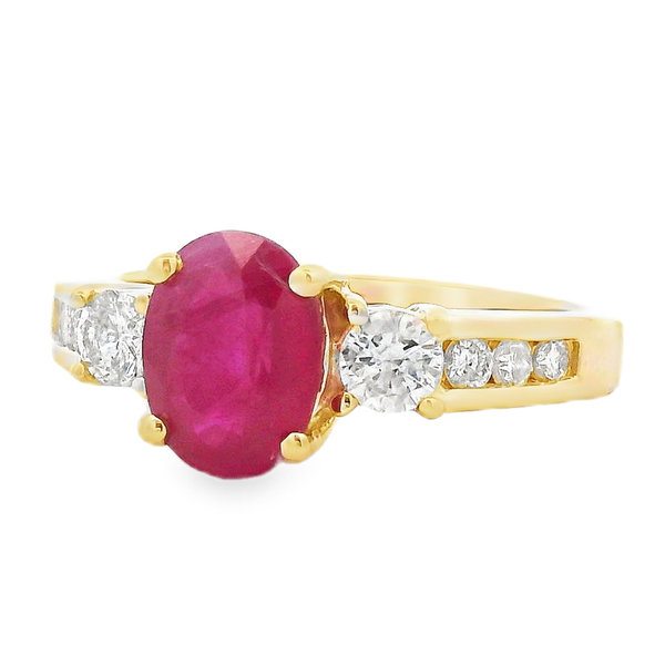 Classic Three Stone Ring Image 2 David Douglas Diamonds & Jewelry Marietta, GA