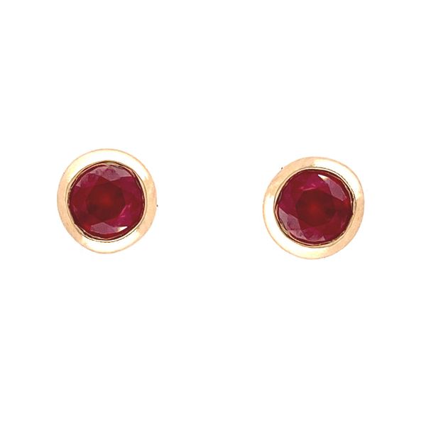 14k Ruby Stud Earrings Image 2 David Douglas Diamonds & Jewelry Marietta, GA