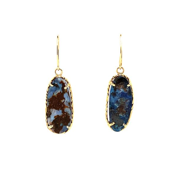 Boulder Opal Earrings Image 2 David Douglas Diamonds & Jewelry Marietta, GA