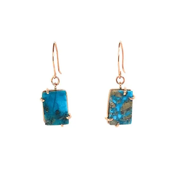 Turquoise Earrings Image 2 David Douglas Diamonds & Jewelry Marietta, GA