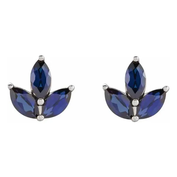 Cluster Stud Earrings Image 2 David Douglas Diamonds & Jewelry Marietta, GA