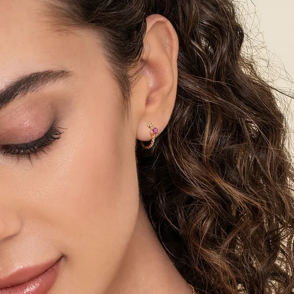 Bujukan Hoop Earrings | 15mm
