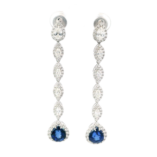 Pear Drop Earrings Image 2 David Douglas Diamonds & Jewelry Marietta, GA