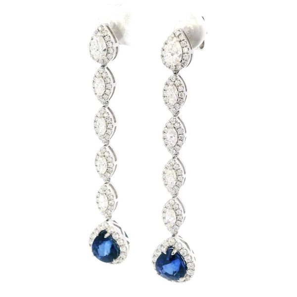 Pear Drop Earrings Image 3 David Douglas Diamonds & Jewelry Marietta, GA