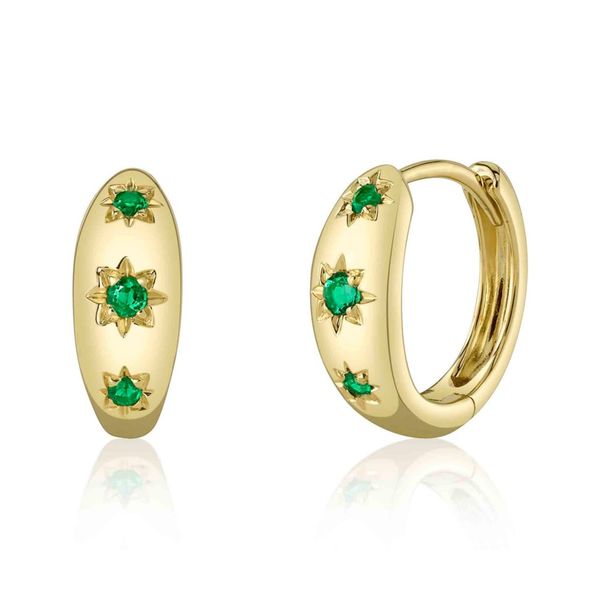Star Huggie Earrings | 13mm David Douglas Diamonds & Jewelry Marietta, GA