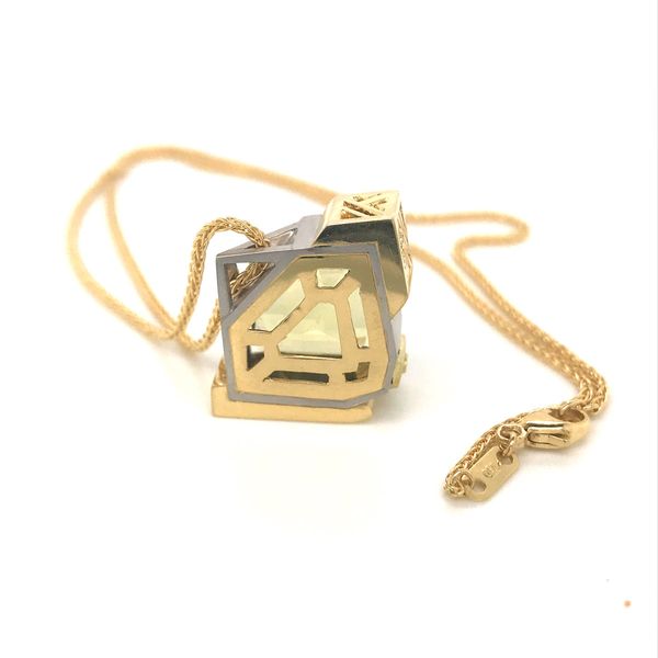 Custom Geometric Necklace Image 3 David Douglas Diamonds & Jewelry Marietta, GA
