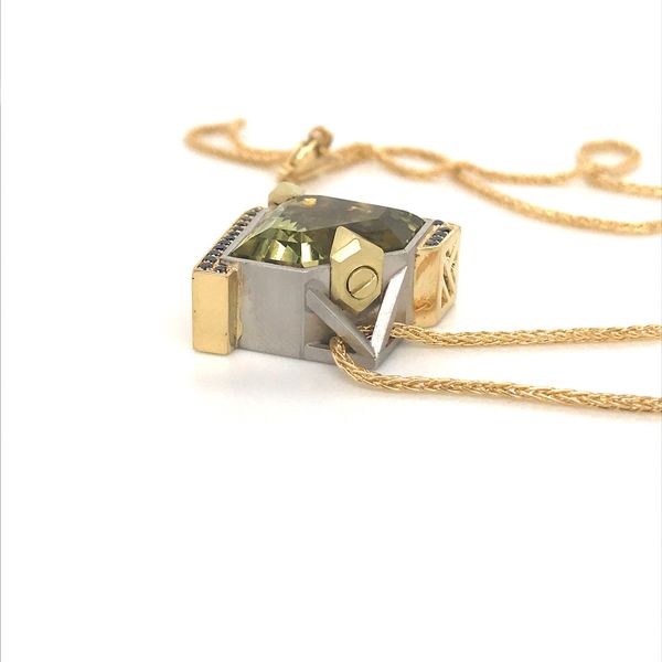 Custom Geometric Necklace Image 4 David Douglas Diamonds & Jewelry Marietta, GA