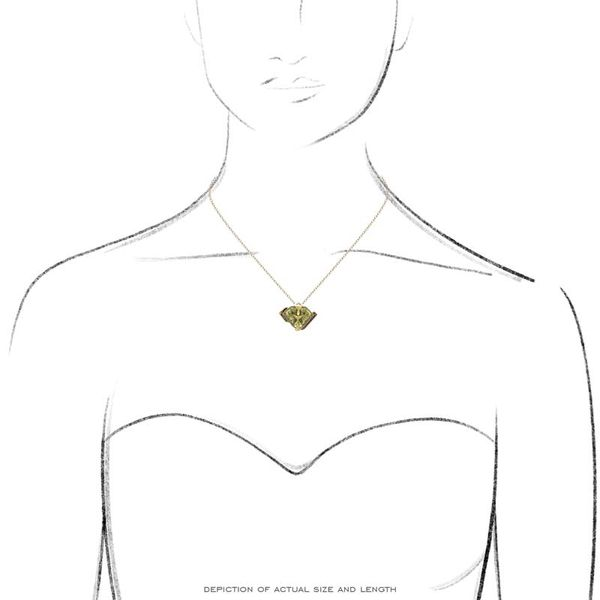 Custom Geometric Necklace Image 5 David Douglas Diamonds & Jewelry Marietta, GA