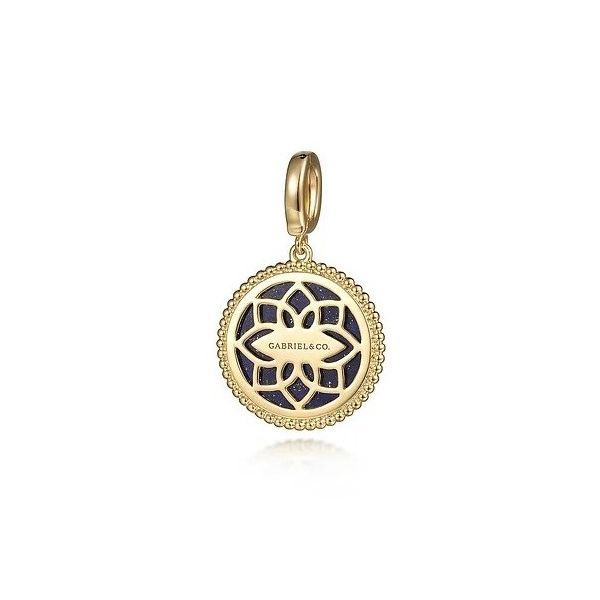 Inlay Medallion Pendant Image 2 David Douglas Diamonds & Jewelry Marietta, GA
