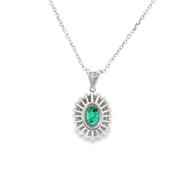 Double Halo Necklace Image 3 David Douglas Diamonds & Jewelry Marietta, GA